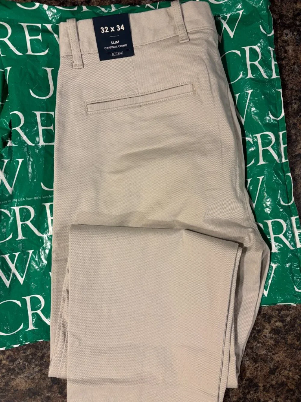 J. Crew slim fit original chino